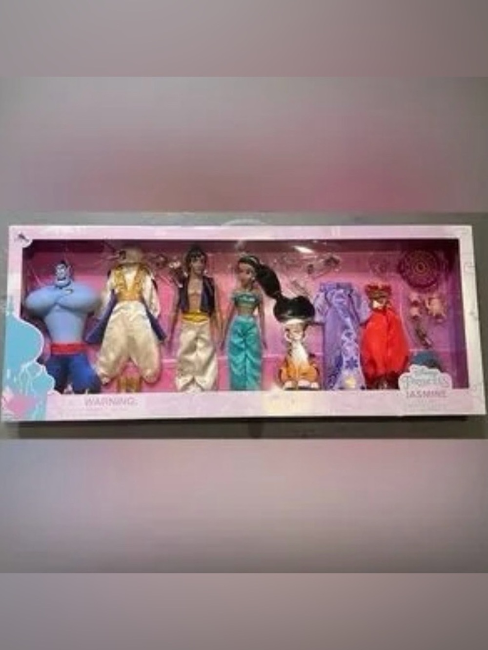 Rare! Limited Edition - Princess Jasmine and Aladdin Doll Playset
